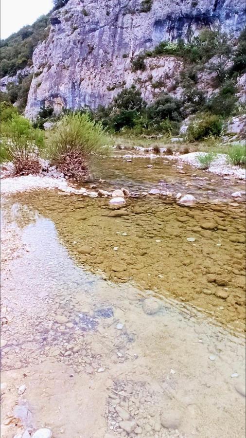 Le Mas Du Paradis Bleu Saint-Andre-de-Cruzieres Exterior foto